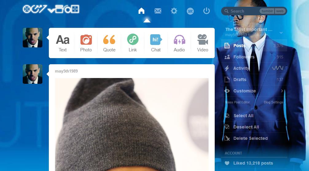 Chris Brown Fortune Dashboard Theme