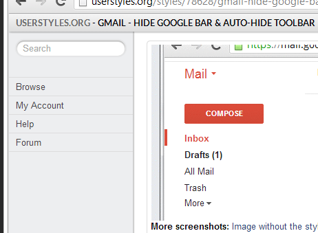 Kite: Userstyles