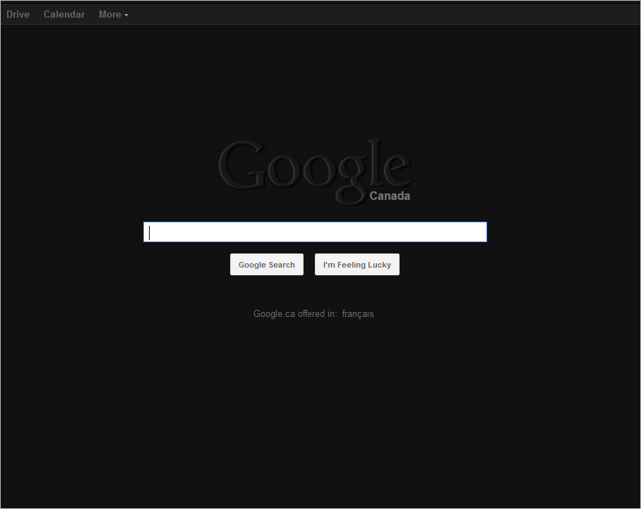 Darker Google.ca