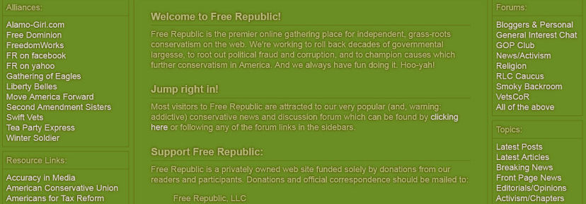 Free Republic - Plastic Army US