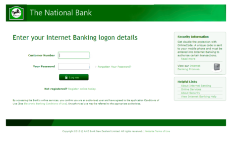 The National Bank