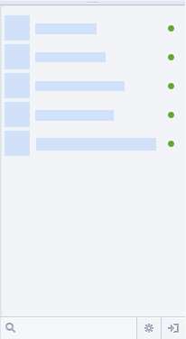 Only show online people - Facebook chat