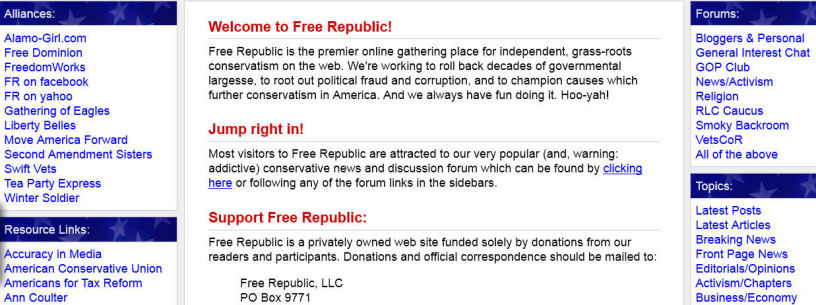 Free Republic - Lurker