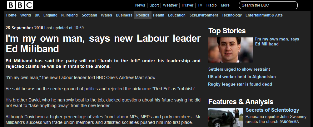 BBC News Dark & Simple