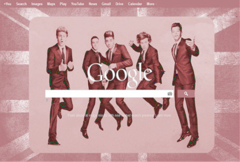 One Direction Google - Choose Color
