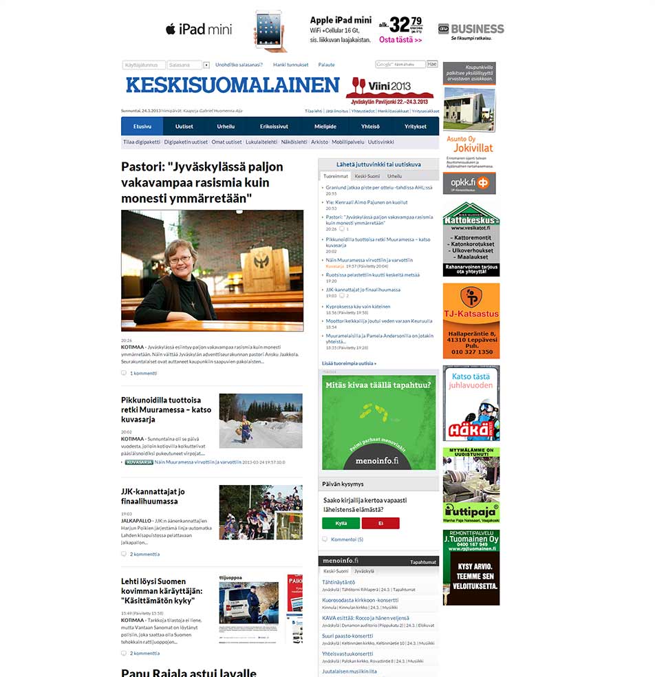 Flatter Keskisuomalainen [ksml.fi]