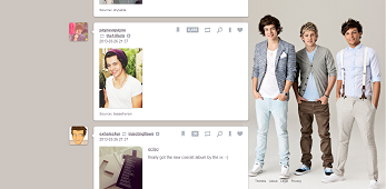 Harry Styles, Niall Horan and Louis Tomlinson