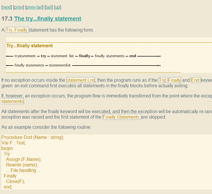 FreePascal.org Docs - Solarized Light