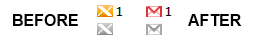 X-Notifier FFaddon - Gmail Style Envelope