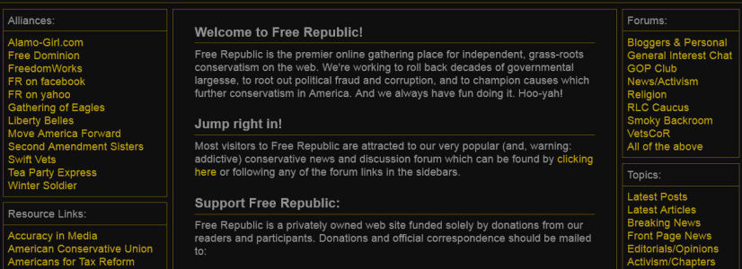 Free Republic - onyx