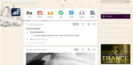 Homestuck Goatdad Dashboard Theme