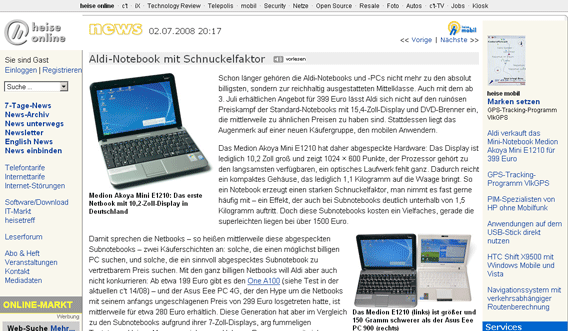 Bessere heise.de
