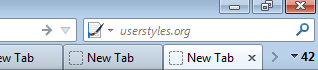 Firefox: display total number of tabs
