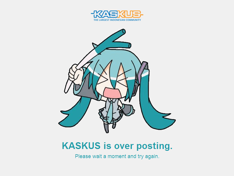 Kaskus Over Posting - Hatsune Miku