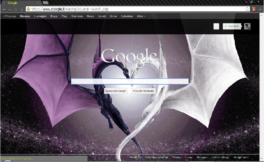 Google -Spazio e Draghi