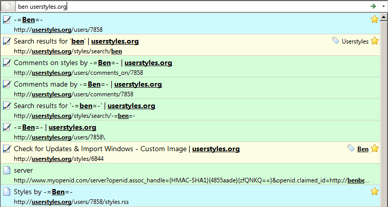 Awesome Bar Background Color Based on Type (WOW) *
