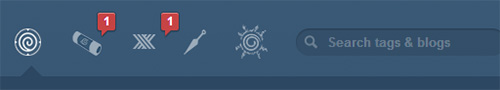 Uzumaki Dashboard Buttons