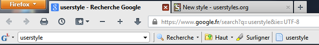Gray Firefox for Windows 7 users