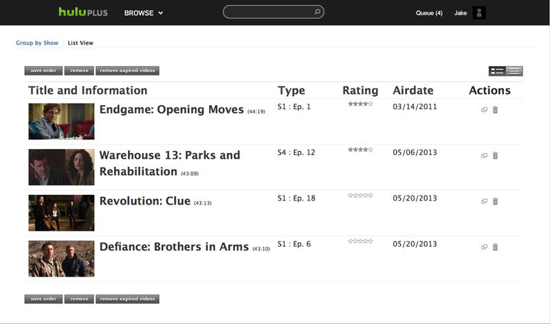 Hulu Tweaks