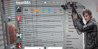 Tumblr - Theme - Daryl Dixon
