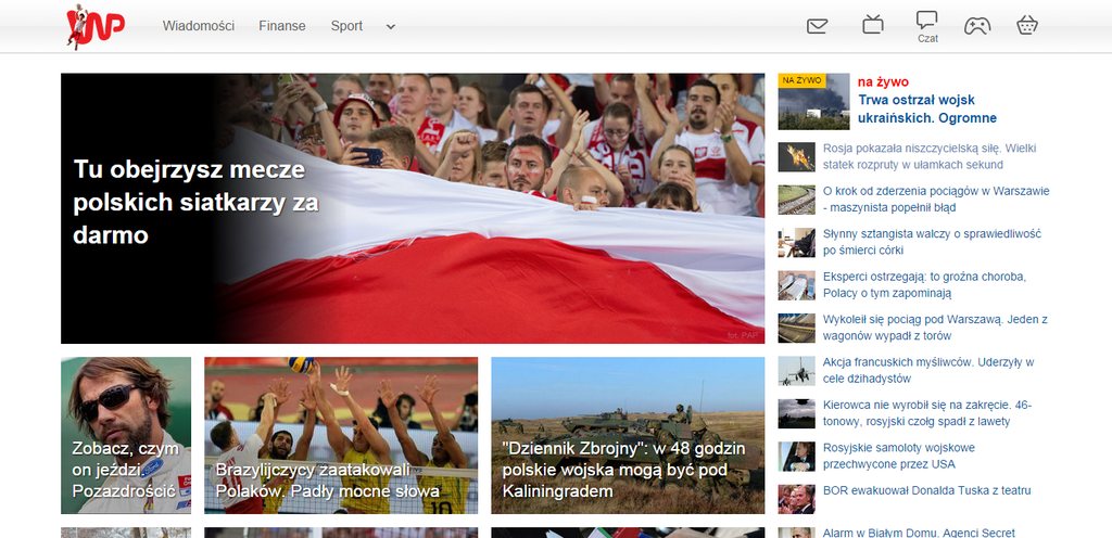 Wirtualna Polska wp.pl Czysto i Przyjemnie