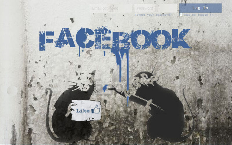 Banksy Facebook Login