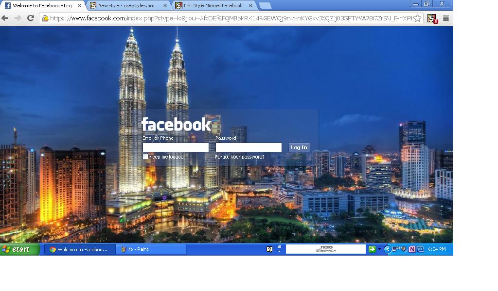 Petronas Twin Tower view for FB