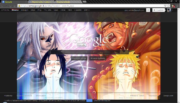 Google -Naruto e Sasuke