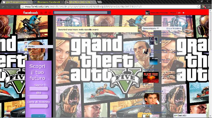Facebook- Gta V