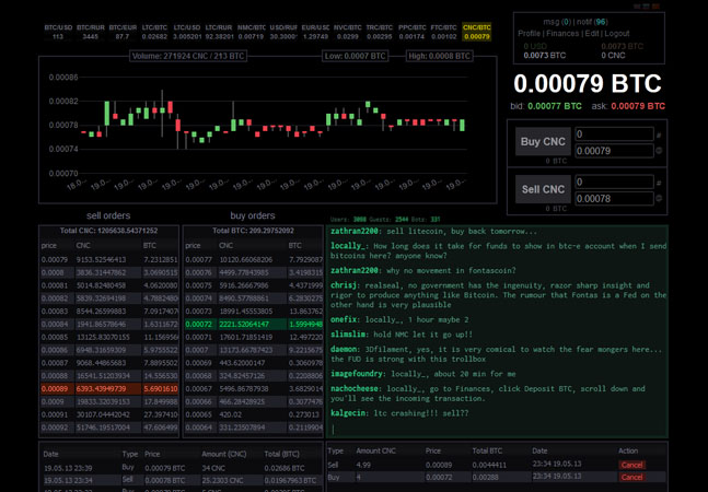 btc-e console