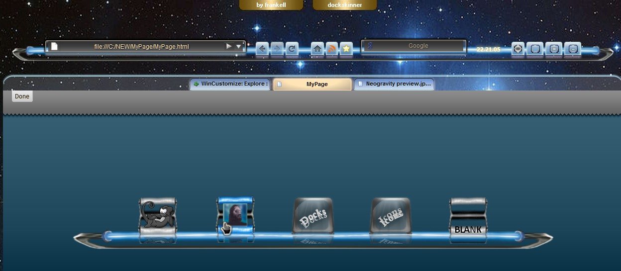 Dock Animated NavigationBar Neogravity