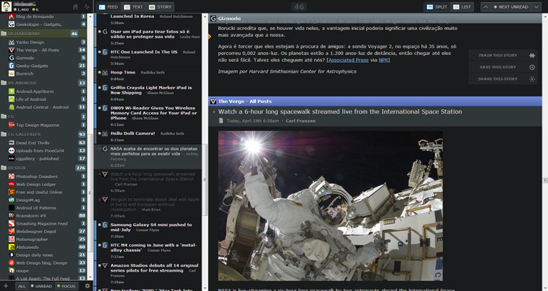 NewsBlur - Kemwer Black