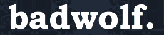 Tumblr - Doctor Who "Bad Wolf" logo