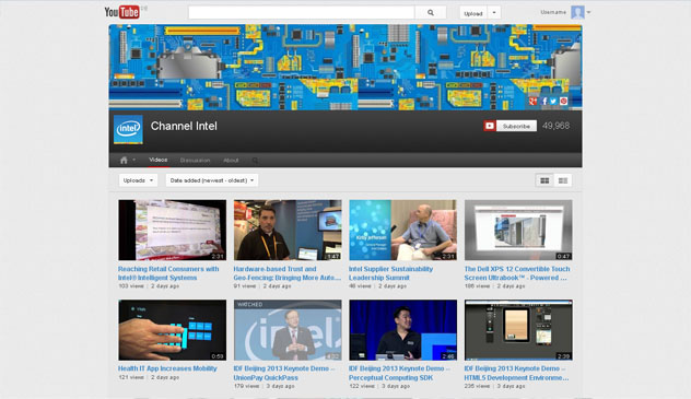 YouTube - Old channel design (Updated Aug 29)