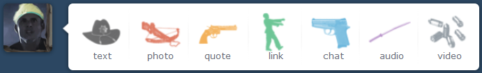 Tumblr - Dashboard Bar - The Walking Dead