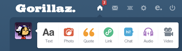 Gorillaz Logo for Tumblr