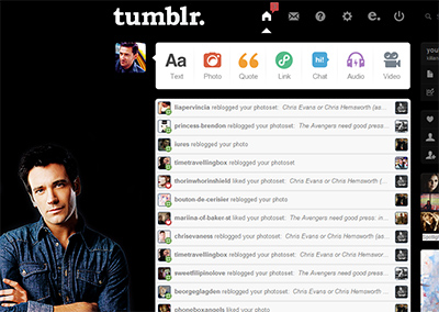 Tumblr dashboard: Arrow - Colin Donnell
