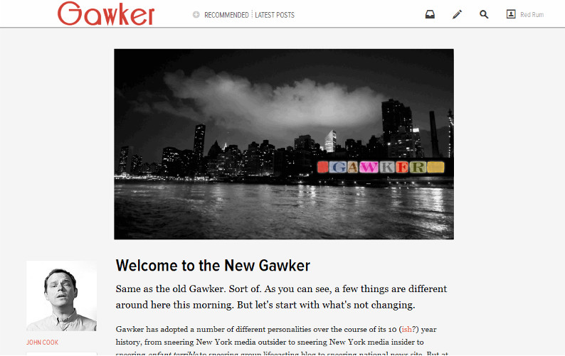 Gawker Kinja Fixes