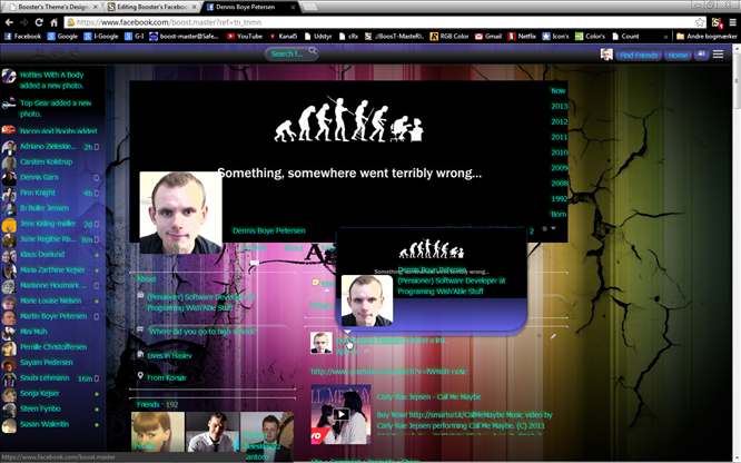 Booster's Facebook Blue'Ish & Black v1.2