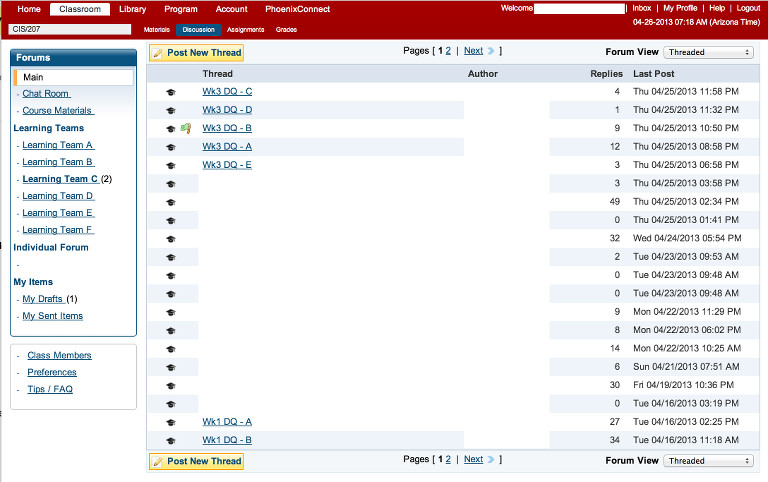 University of Phoenix - Compact Forums