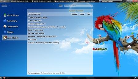 Style add-ons firefox