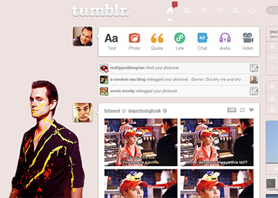Tumblr dashboard: Hugh Dancy #2
