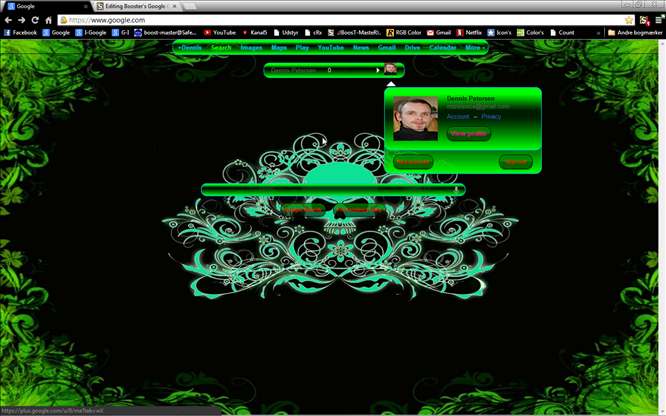 Booster's Google Green'Ish & Black v1.0