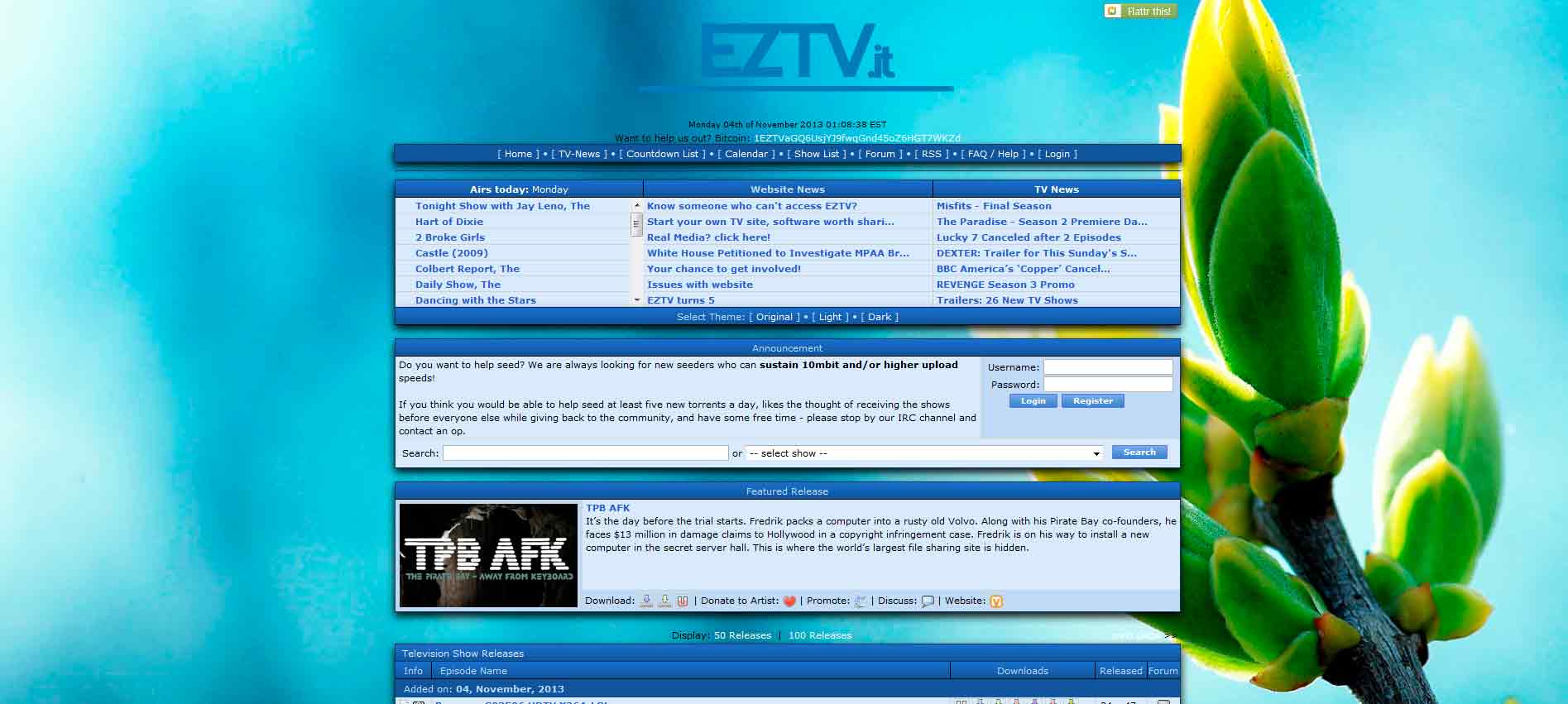 Eztv reworked