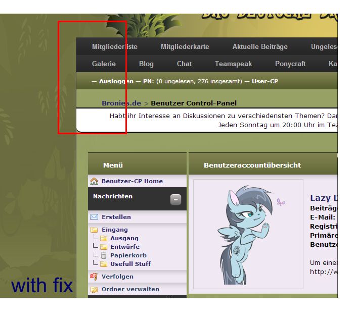 Bronies.de Performance Fix #1