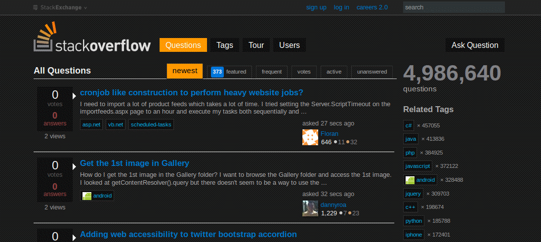 StackOverflow Bathys