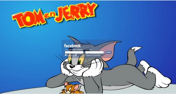 Tom & Jerry Facebook Inicio