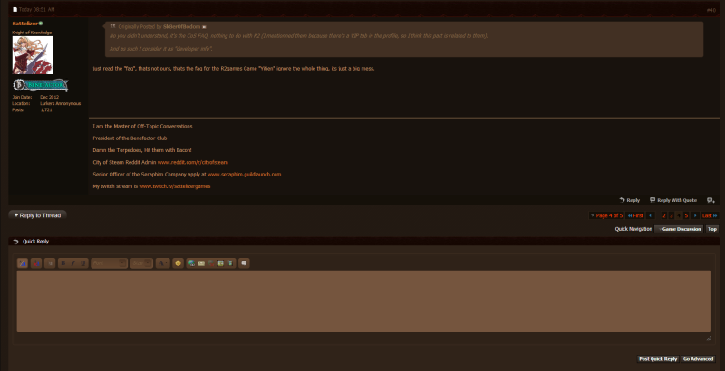 CoS forums enhancer