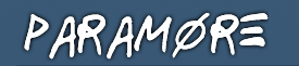 Paramore replacing the Tumblr. symbol