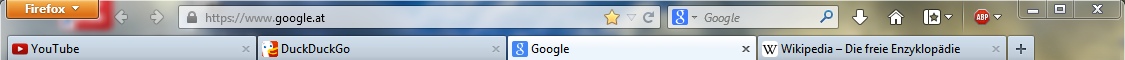 Tabs on bottom - Compact